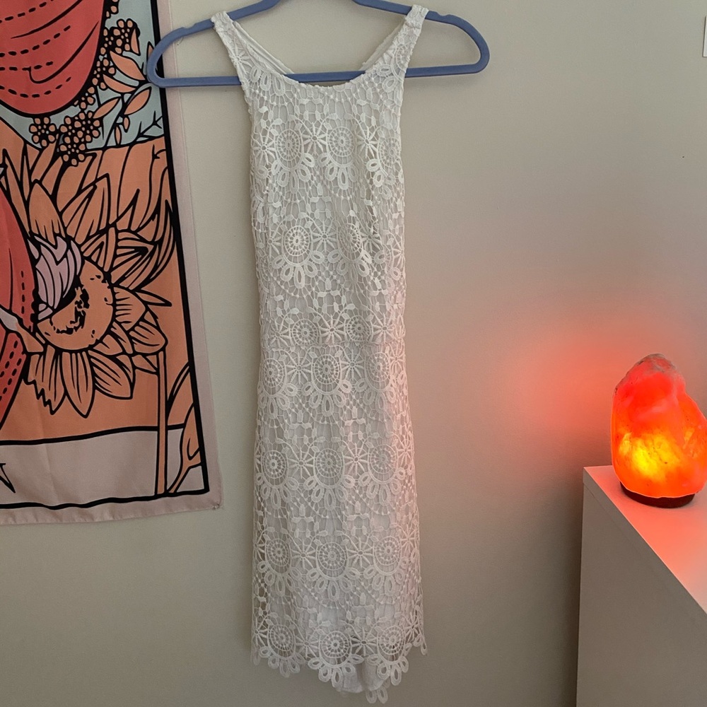 White dress